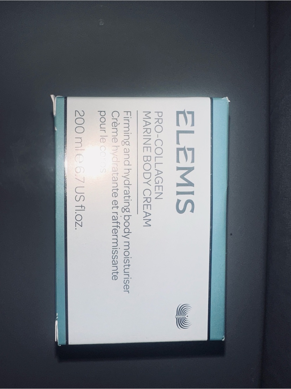 ELEMIS Pro-Collagen Marine Body Cream - Teal & White Box